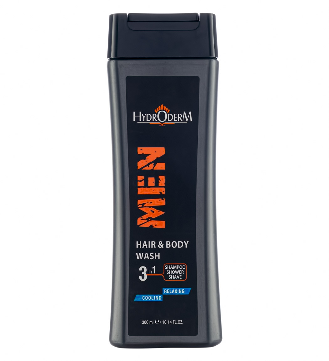 شامپو سر و بدن و اصلاح صورت آقایان با رایحه آرامش بخش 300میل