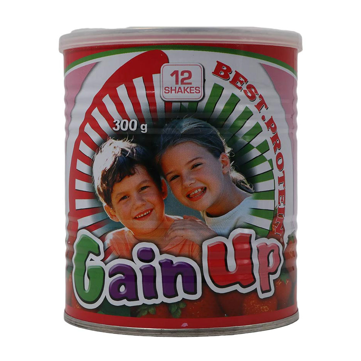 پودر گین آپ کودکان با طعم توت فرنگی وزن 300 گرم