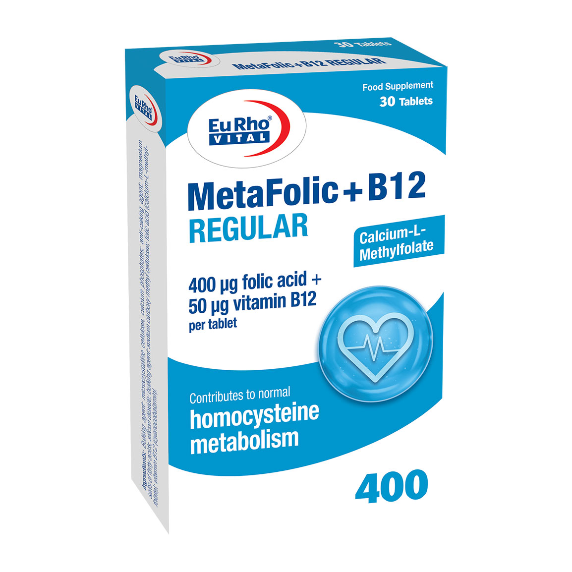 قرص متافولیک و ب12 رگولار بسته 30 عددی