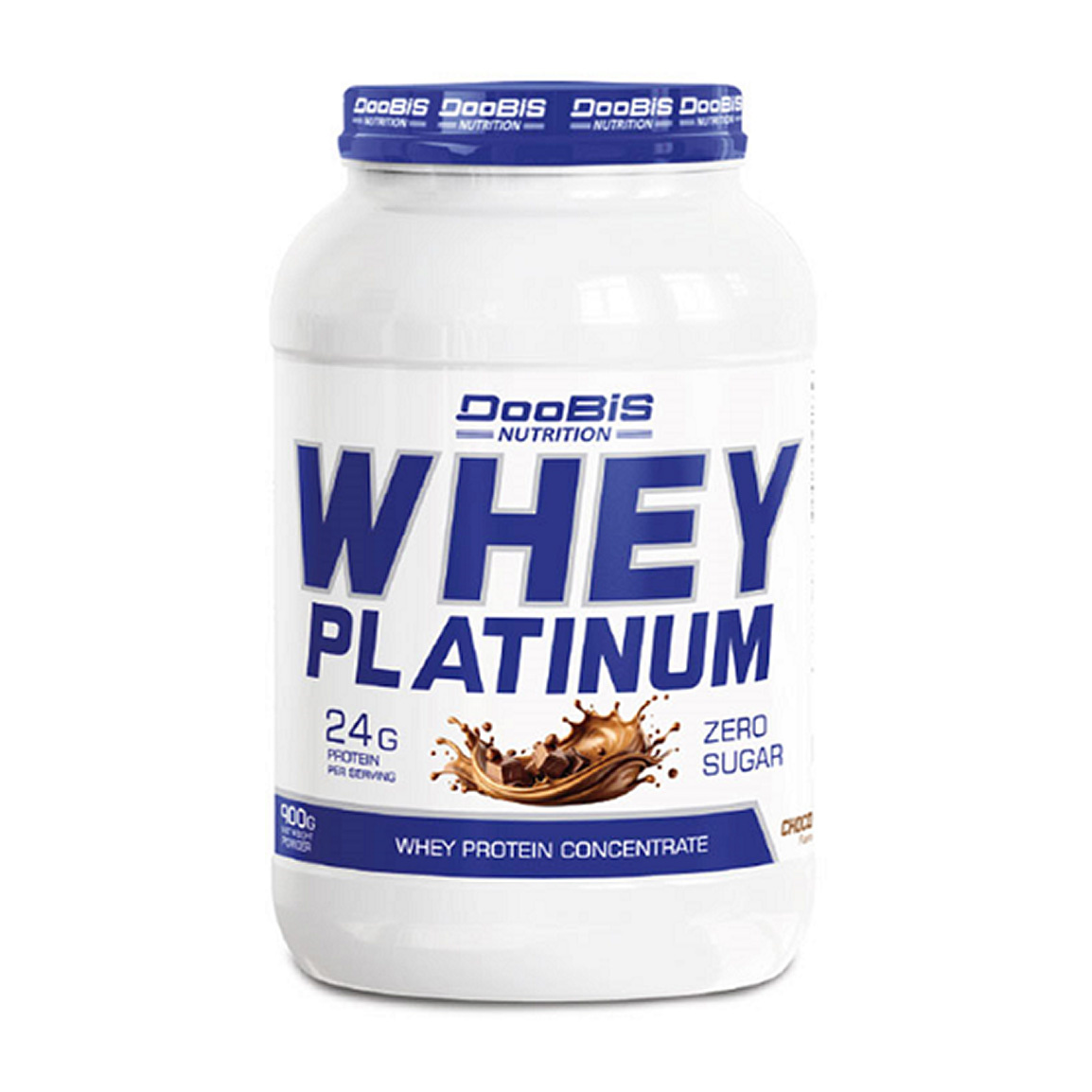 پودر پروتئین وی پلاتینیوم با طعم شکلات وزن 900 گرم