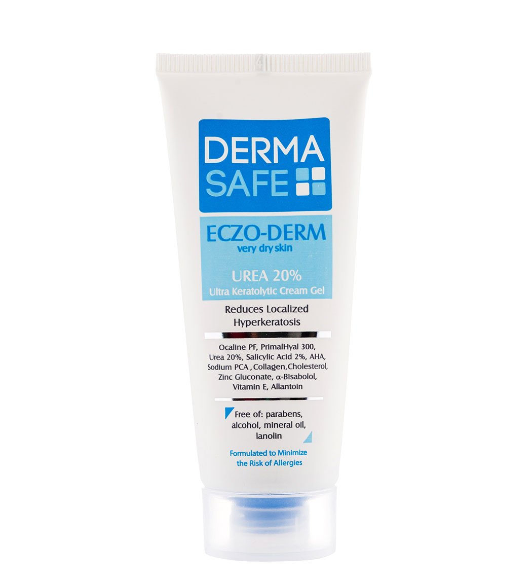 کرم ژل حاوی اوره 20 درصد مناسب پوست های بسیار خشک 40میل