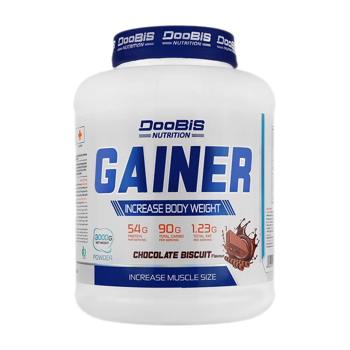 پودر پرو کمپلکس گینر با طعم بیسکوئیت و شکلات وزن 3000 گرم