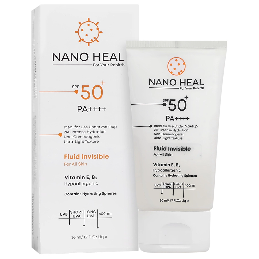 فلوئید ضد آفتاب انواع پوست SPF50