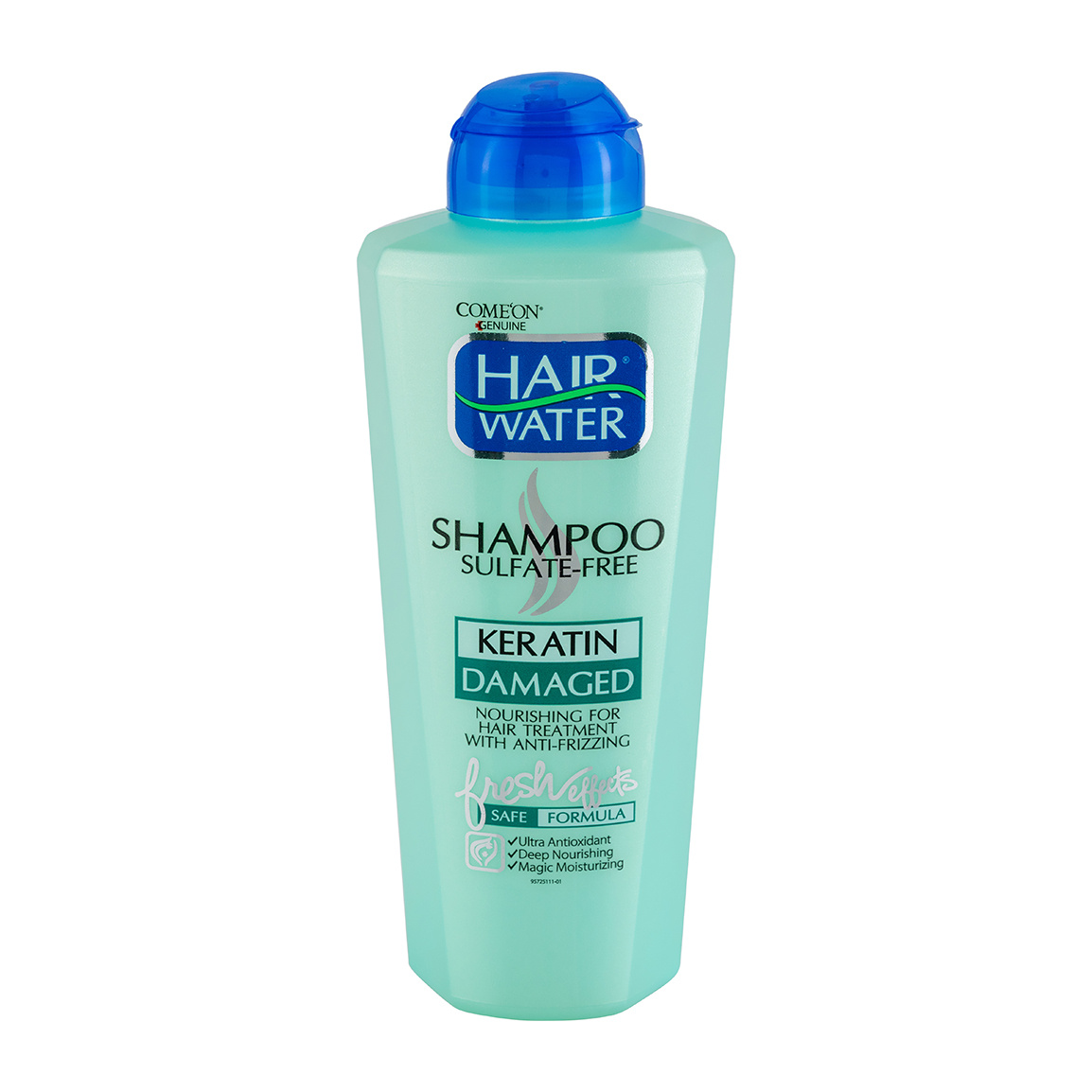 شامپو هیرواتر بدون سولفات کراتینه مناسب موهای آسیب دیده 400میل