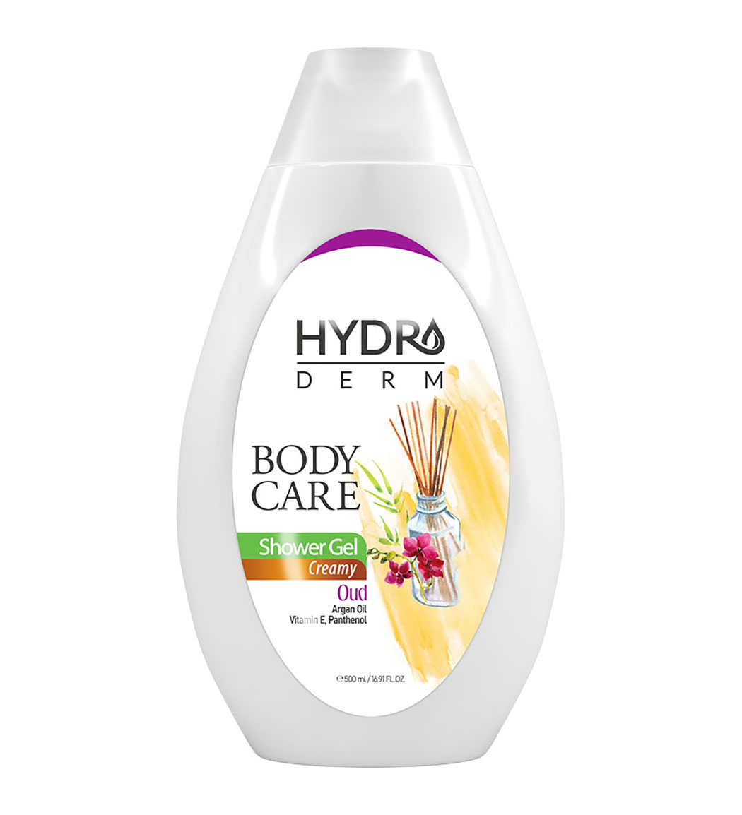 شامپو بدن کرمی با رایحه عود و آرگان حجم 500 میل