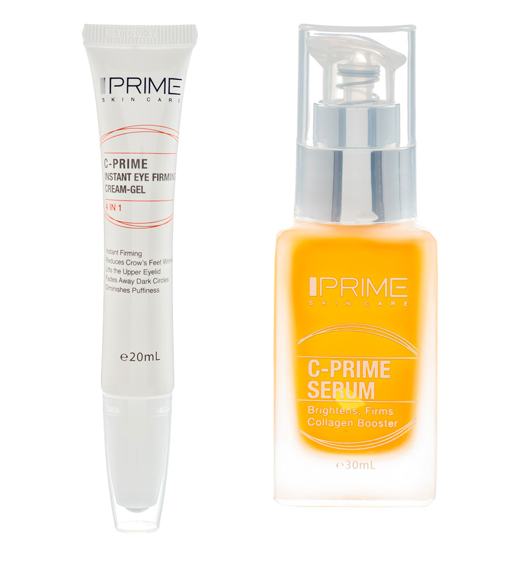 پک ژل کرم دور چشم ویتامین سی و سرم ویتامین سی