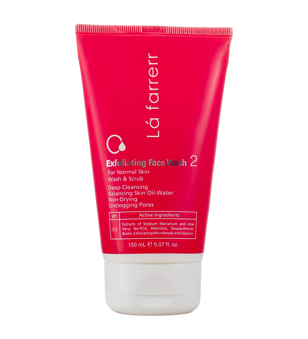 ژل شستشوی لایه بردار صورت پوست معمولی