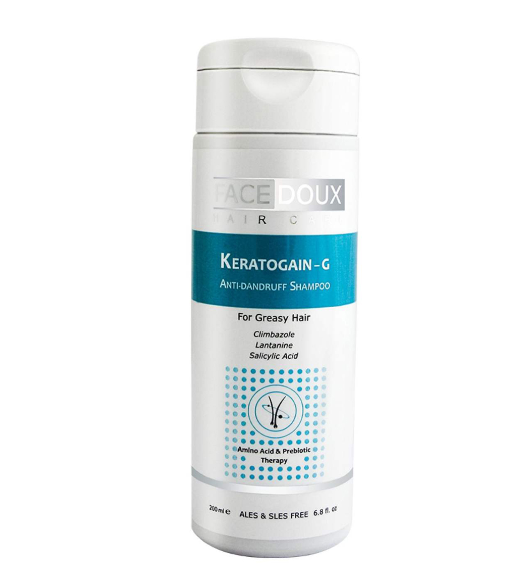 شامپو کراتوگین جی ضد شوره موهای چرب  200 میل