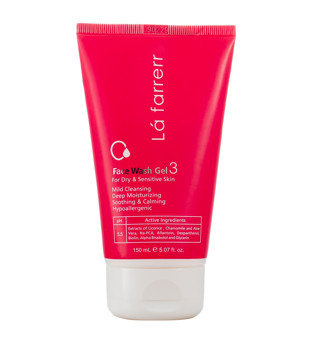 ژل شستشوی صورت پوست خشک و حساس