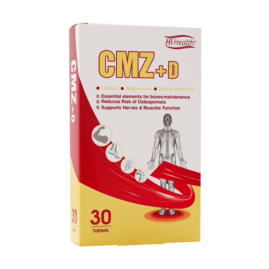 قرص CMZ + D بسته 30 عددی