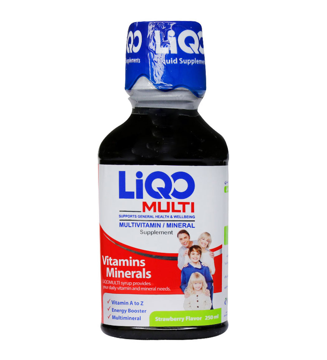 شربت لیکو مولتی  حجم 250 میلی لیتر