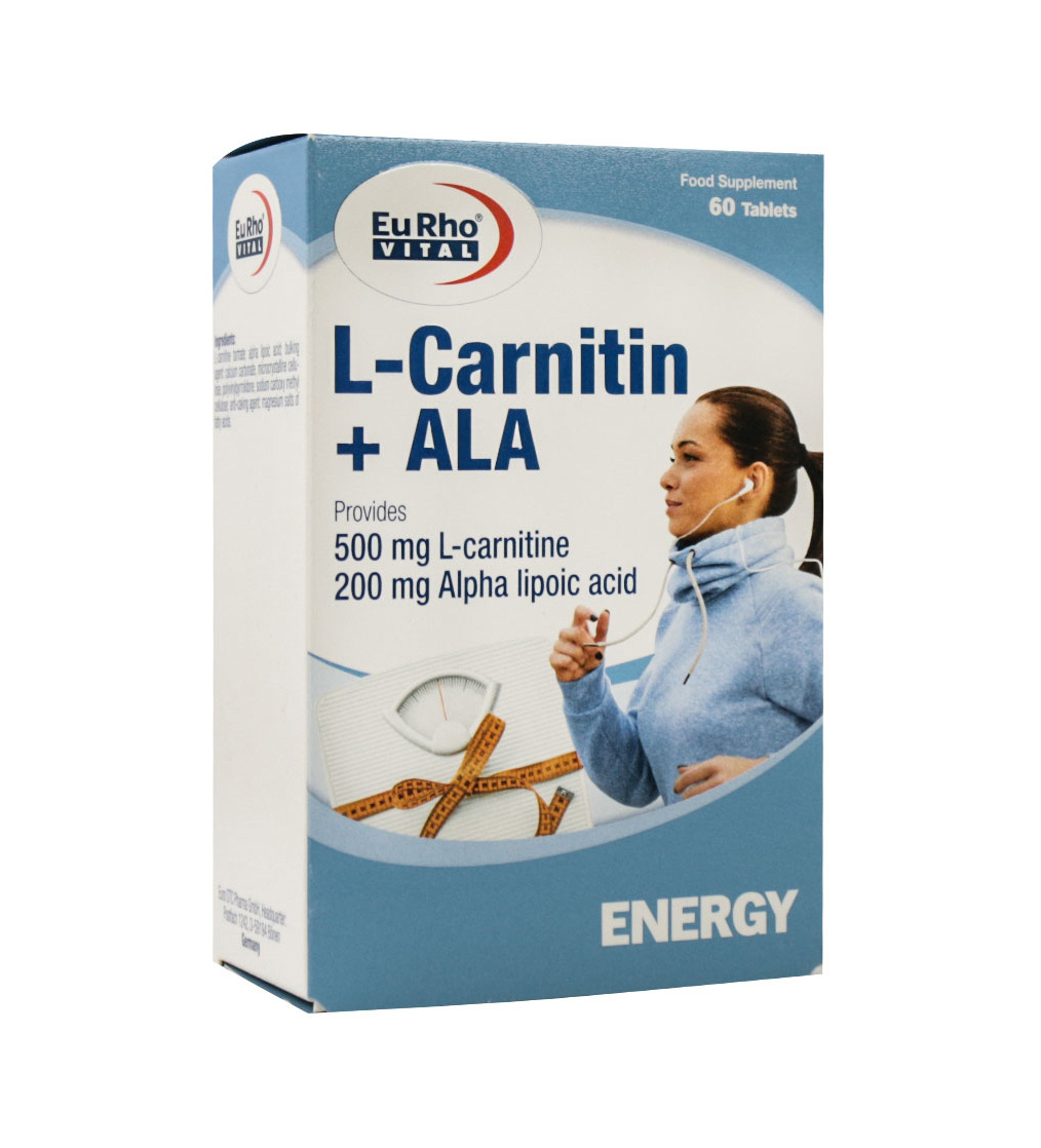 قرص ال کارنیتین و آ ال آ بسته 60 عددی