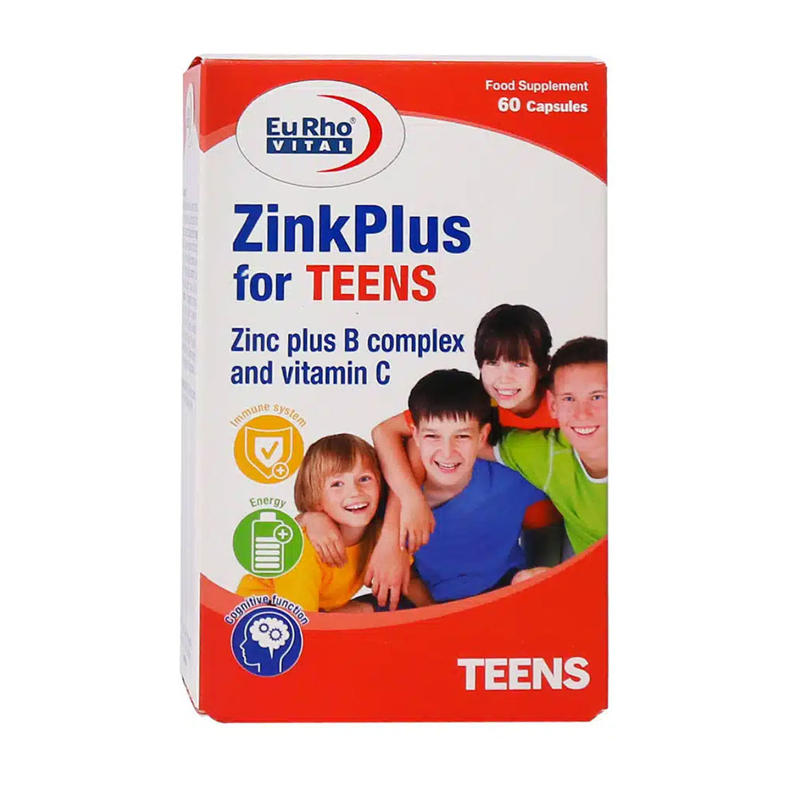 سافت ژل زینک پلاس فور تینز بسته  60 عددی