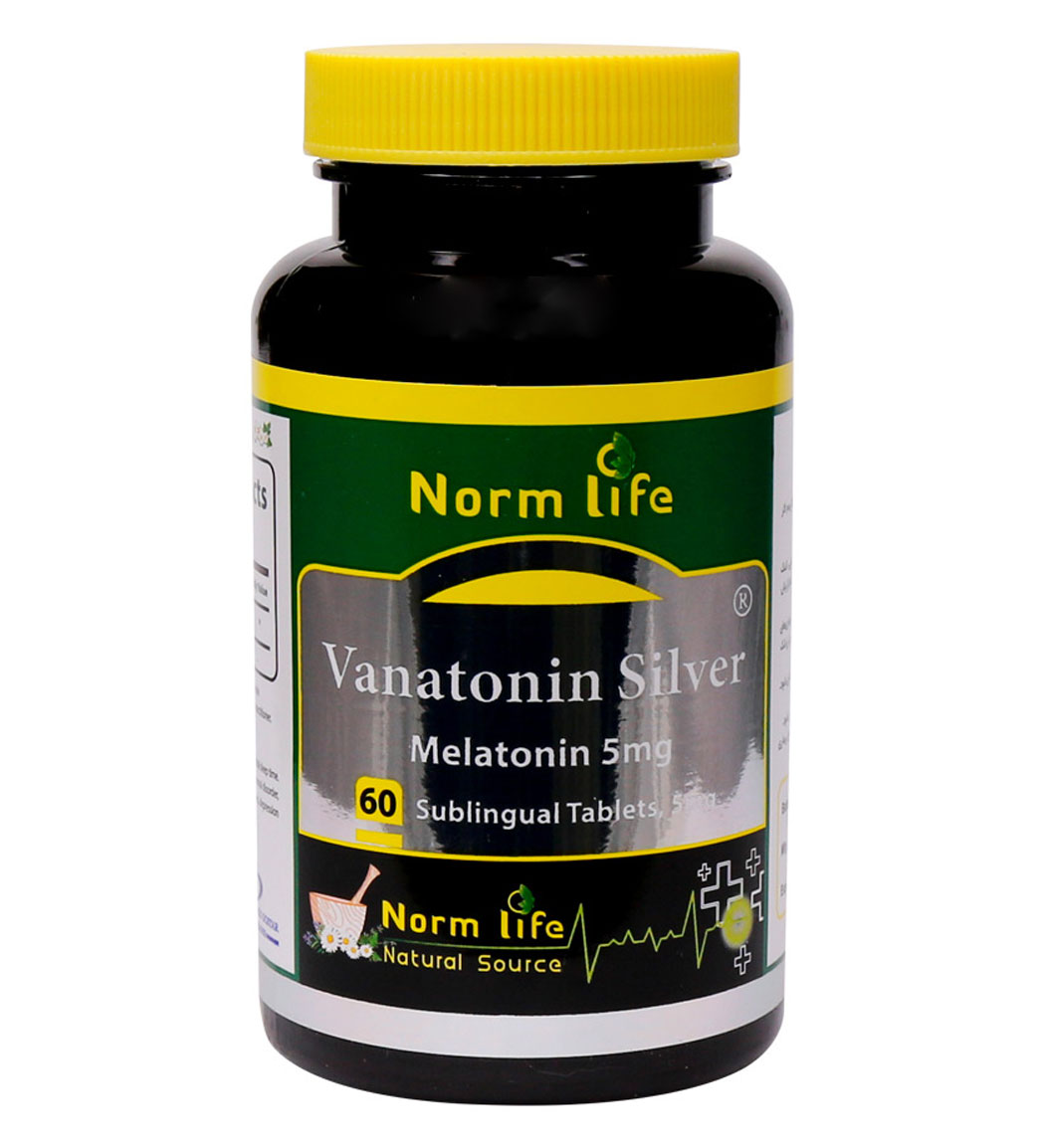 قرص زیر زبانی ملاتونین 5  بسته 60 عددی