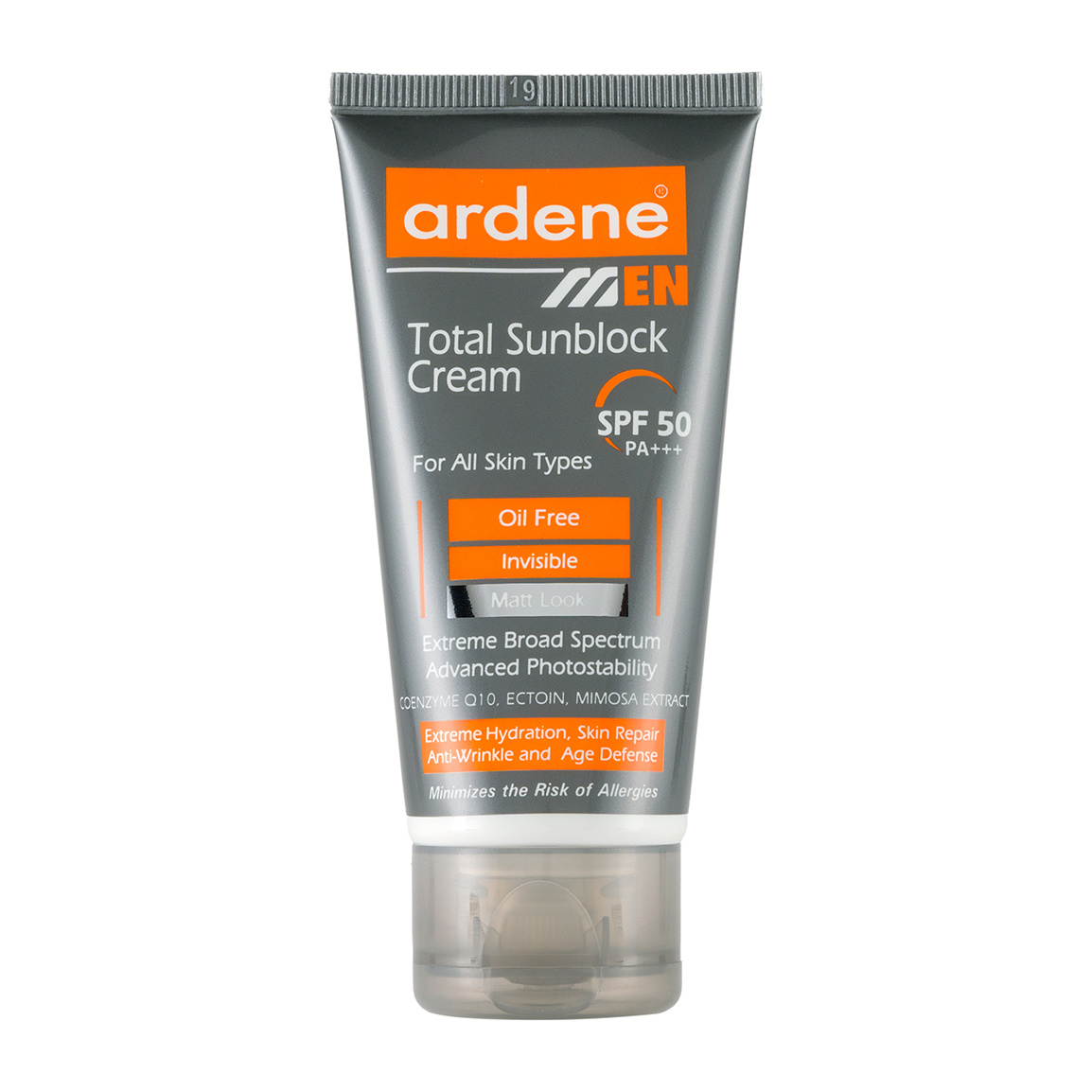 کرم ضد آفتاب  اس پی اف 50  فاقد چربی آقایان