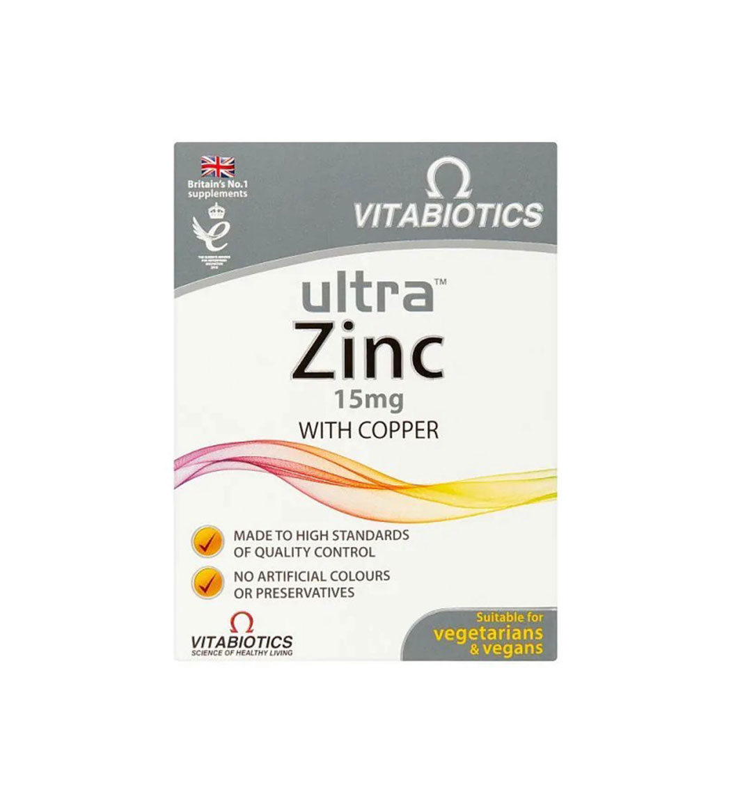 قرص Ultra Zinc بسته 60 عددی