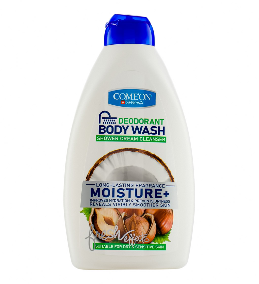 شامپو بدن کرمی رطوبت رسان مناسب پوست های حساس 510میل