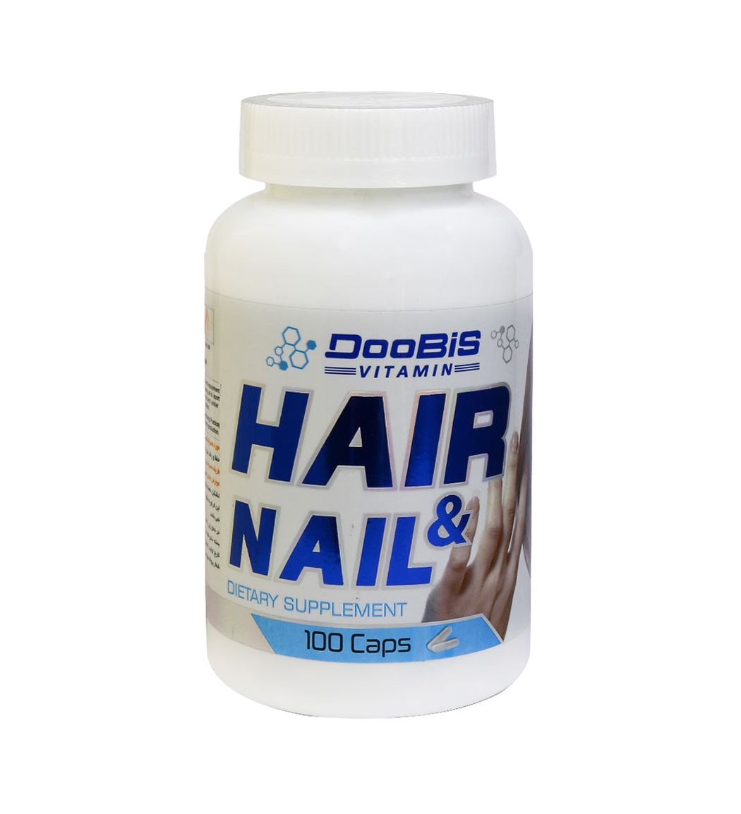 کپسول هیر اند نیل بسته 100 عددی