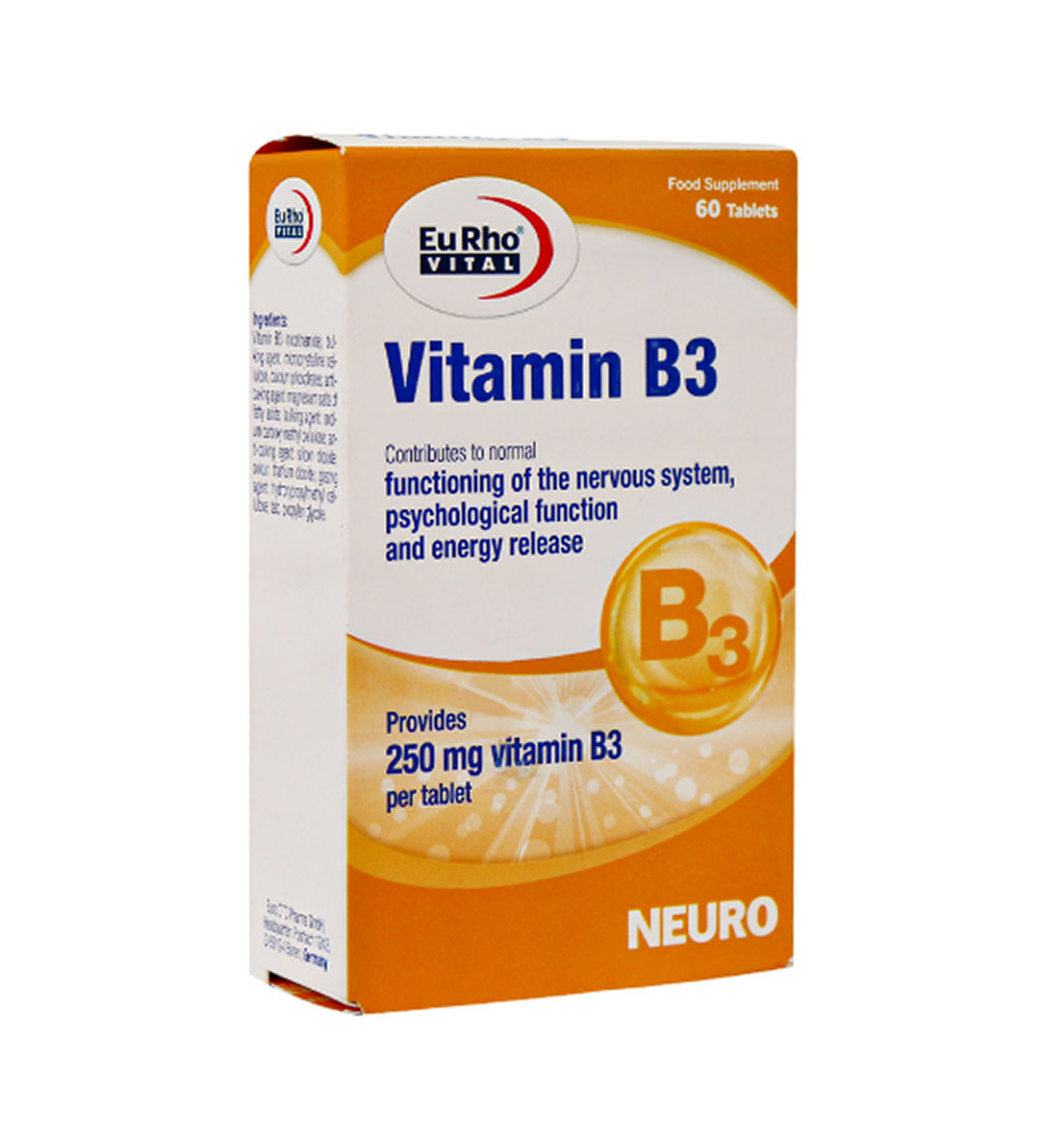 قرص ویتامین ب3  بسته 60 عددی