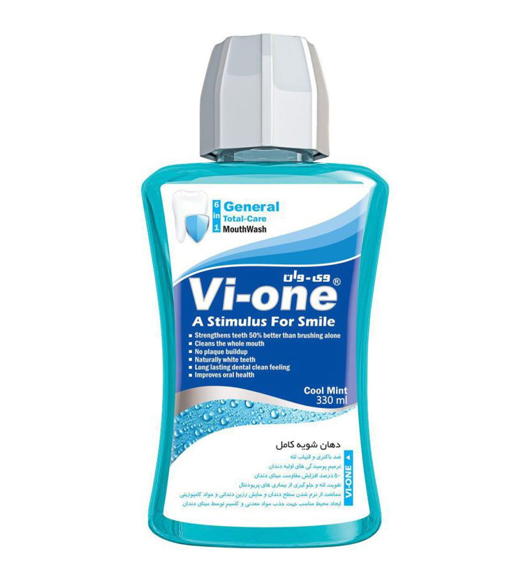 دهانشویه کامل آبی 330میل