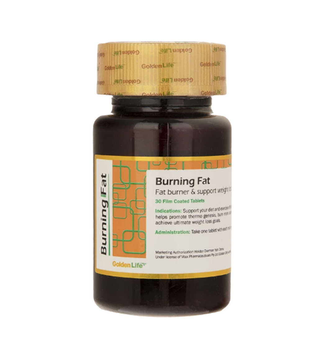 قرص روکش دار برنینگ فت بسته 30 عددی