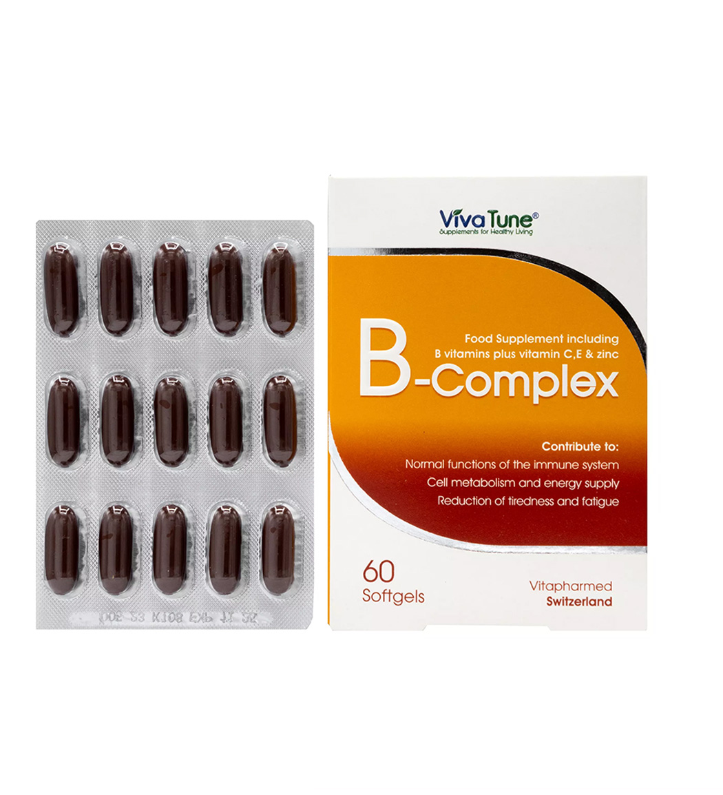 سافت ژل ب کمپلکس بسته 60 عددی